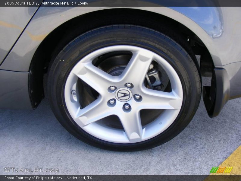 Anthracite Metallic / Ebony 2006 Acura TL 3.2