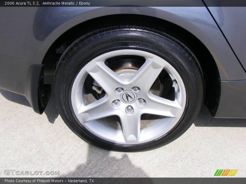 Anthracite Metallic / Ebony 2006 Acura TL 3.2