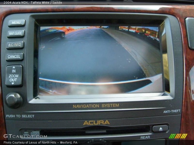 Taffeta White / Saddle 2004 Acura MDX