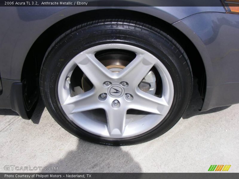 Anthracite Metallic / Ebony 2006 Acura TL 3.2