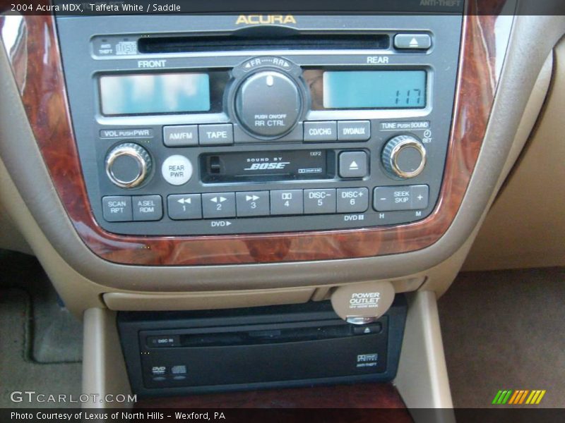 Taffeta White / Saddle 2004 Acura MDX