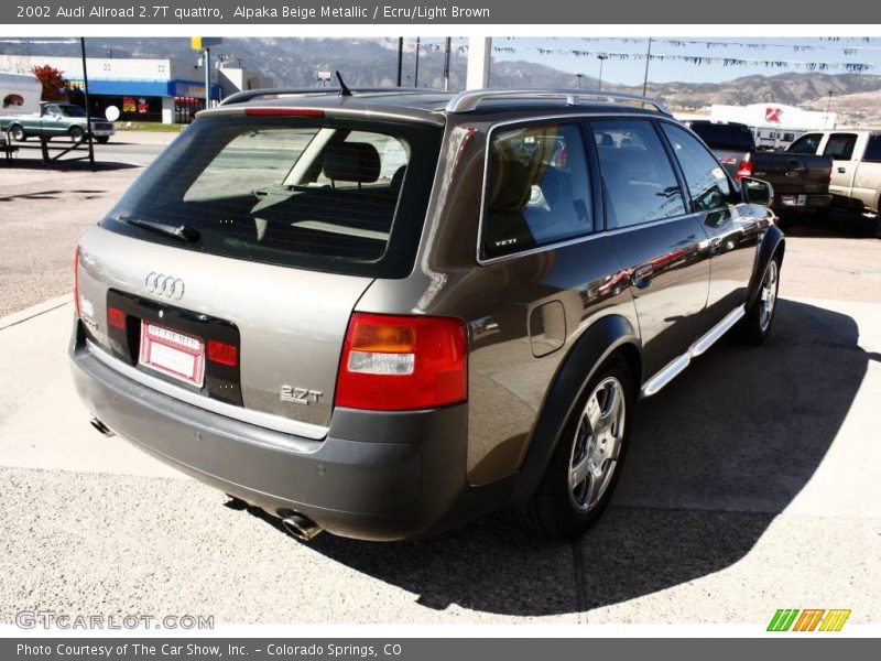 Alpaka Beige Metallic / Ecru/Light Brown 2002 Audi Allroad 2.7T quattro