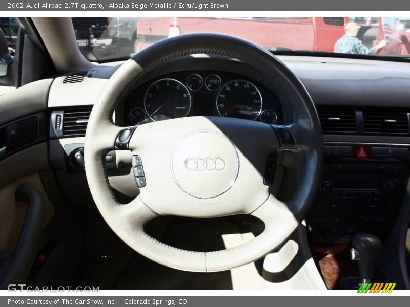 Alpaka Beige Metallic / Ecru/Light Brown 2002 Audi Allroad 2.7T quattro