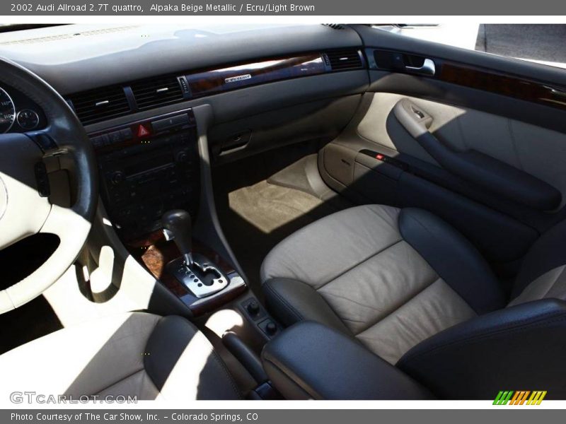 Alpaka Beige Metallic / Ecru/Light Brown 2002 Audi Allroad 2.7T quattro