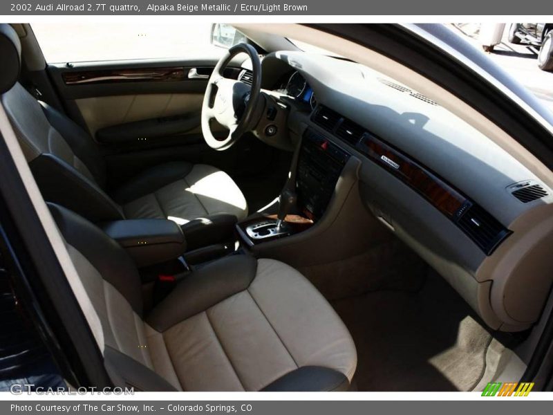 Alpaka Beige Metallic / Ecru/Light Brown 2002 Audi Allroad 2.7T quattro