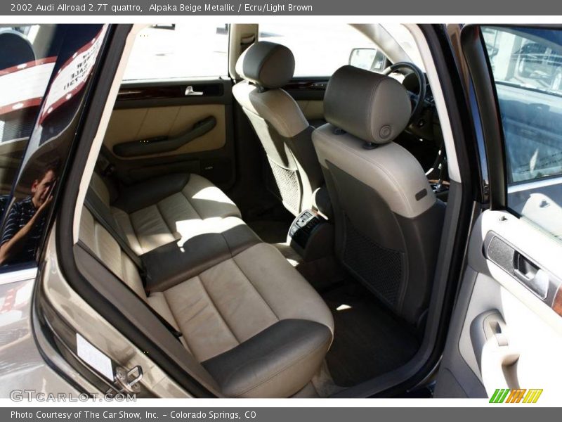 Alpaka Beige Metallic / Ecru/Light Brown 2002 Audi Allroad 2.7T quattro