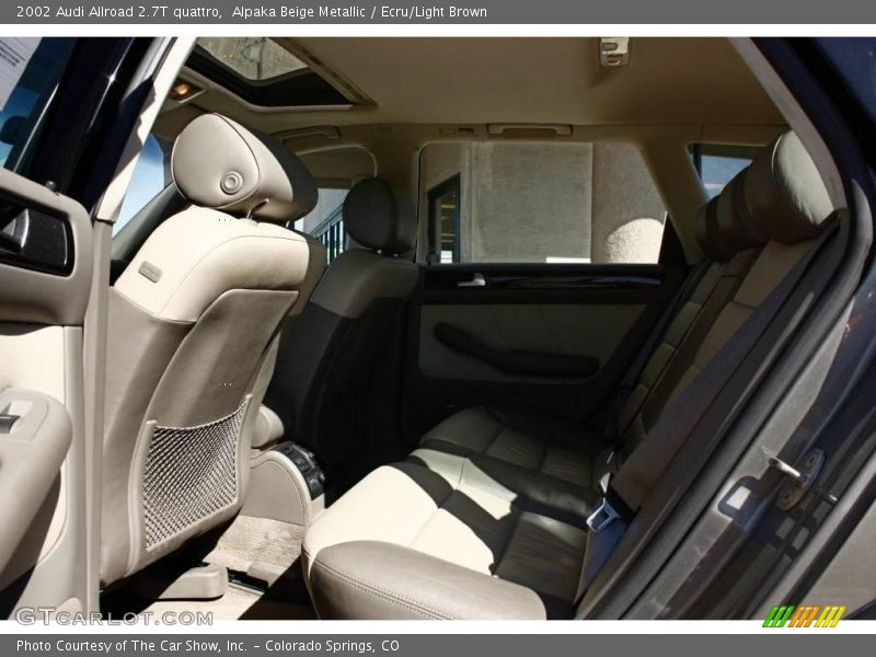 Alpaka Beige Metallic / Ecru/Light Brown 2002 Audi Allroad 2.7T quattro
