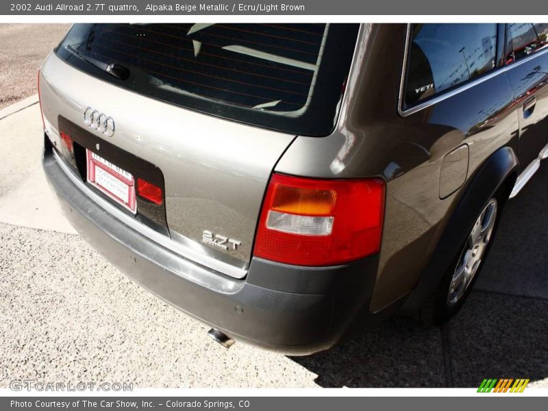 Alpaka Beige Metallic / Ecru/Light Brown 2002 Audi Allroad 2.7T quattro