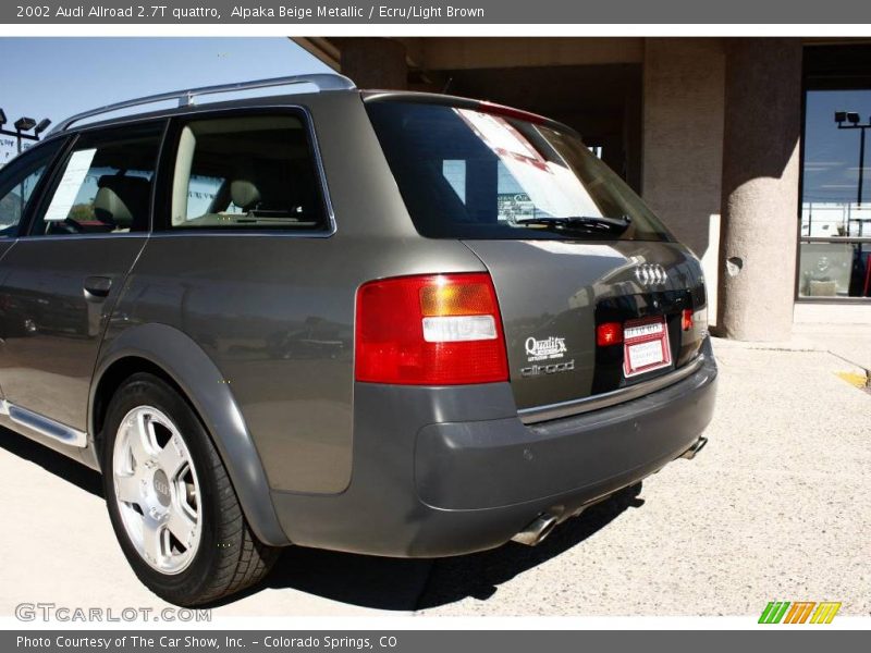 Alpaka Beige Metallic / Ecru/Light Brown 2002 Audi Allroad 2.7T quattro