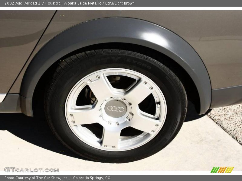 Alpaka Beige Metallic / Ecru/Light Brown 2002 Audi Allroad 2.7T quattro