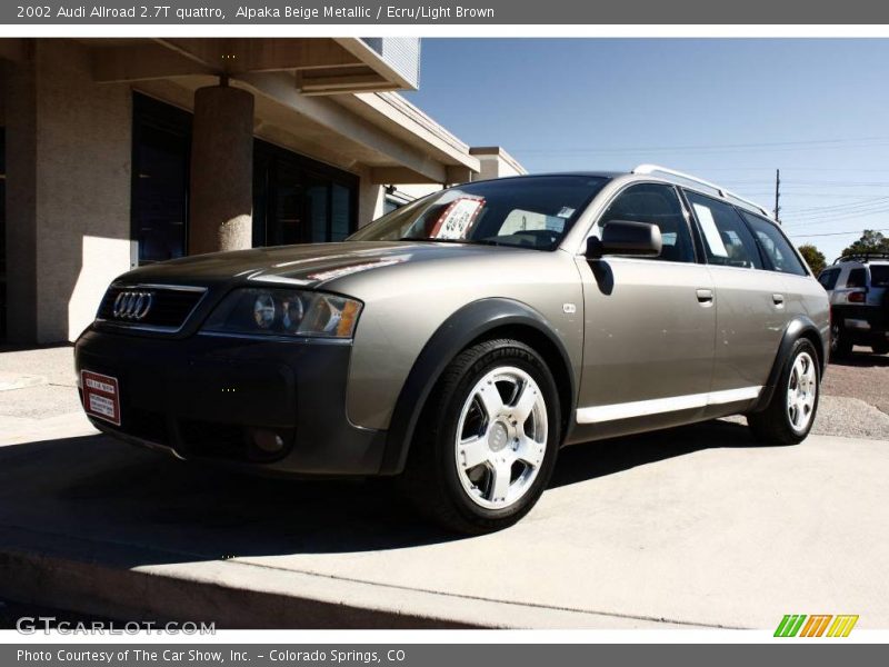 Alpaka Beige Metallic / Ecru/Light Brown 2002 Audi Allroad 2.7T quattro