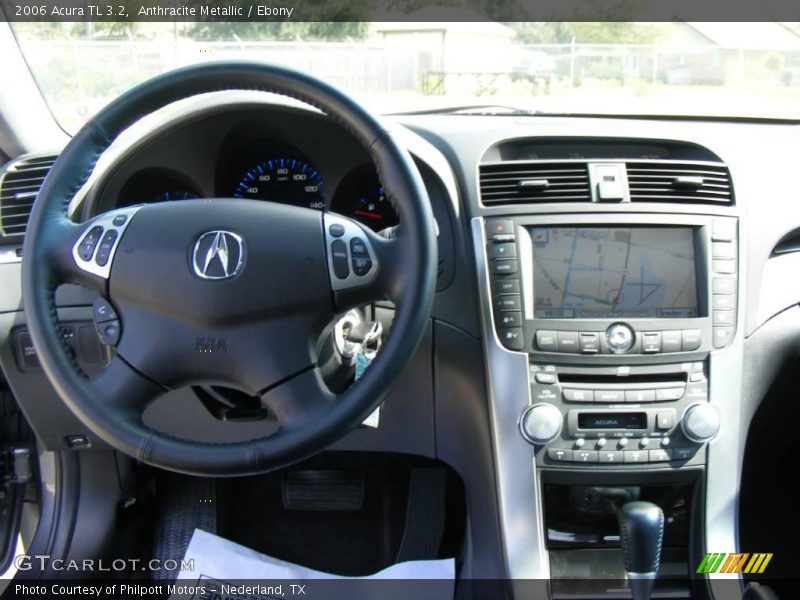 Anthracite Metallic / Ebony 2006 Acura TL 3.2