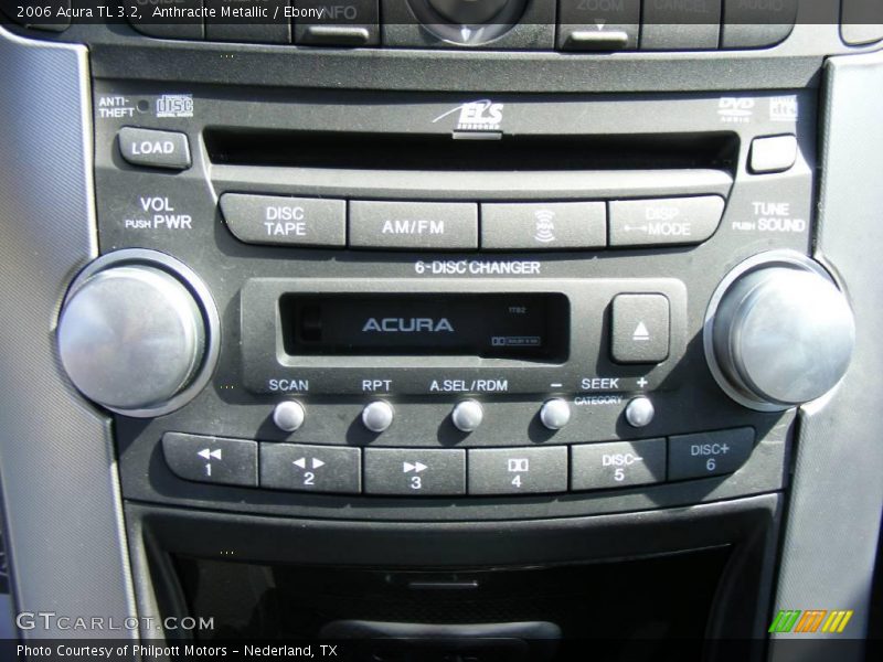 Anthracite Metallic / Ebony 2006 Acura TL 3.2