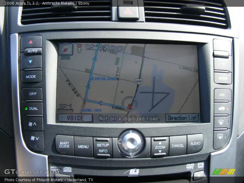 Anthracite Metallic / Ebony 2006 Acura TL 3.2
