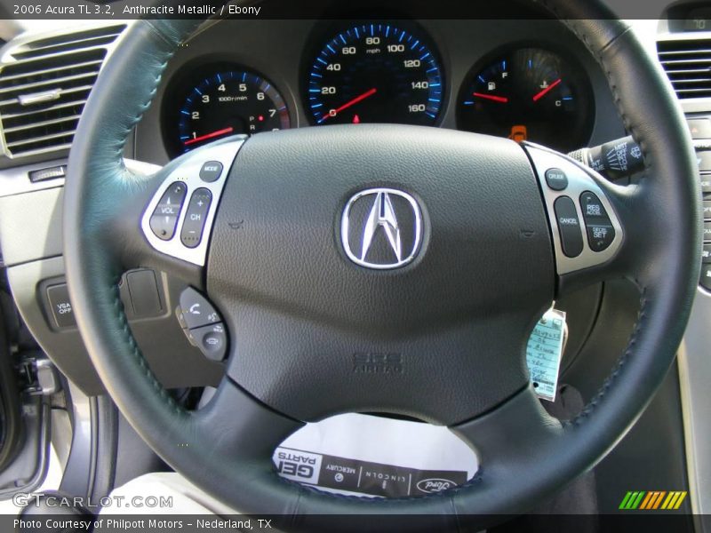 Anthracite Metallic / Ebony 2006 Acura TL 3.2