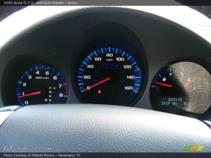 Anthracite Metallic / Ebony 2006 Acura TL 3.2