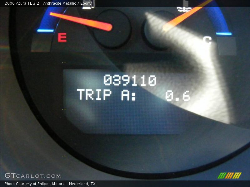 Anthracite Metallic / Ebony 2006 Acura TL 3.2