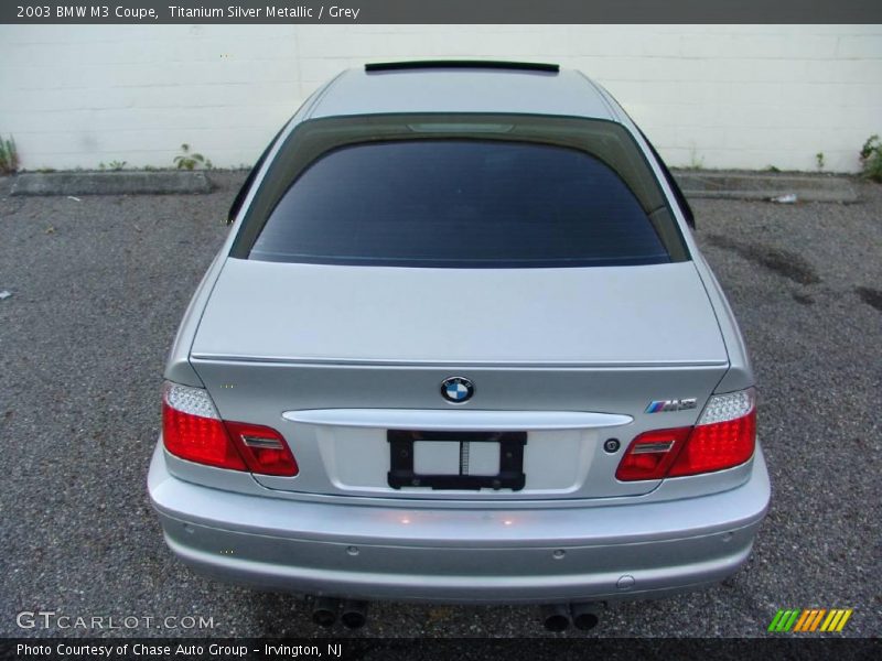 Titanium Silver Metallic / Grey 2003 BMW M3 Coupe