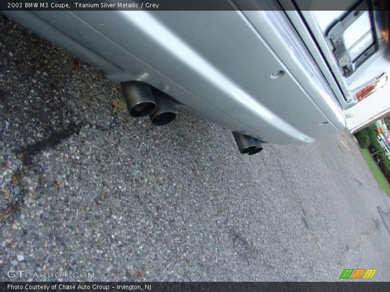 Titanium Silver Metallic / Grey 2003 BMW M3 Coupe