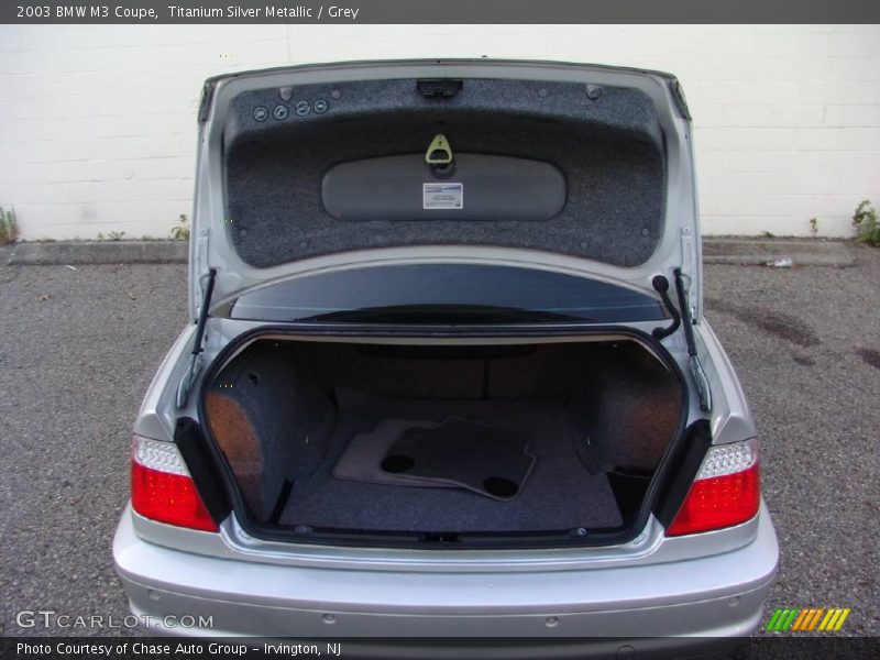 Titanium Silver Metallic / Grey 2003 BMW M3 Coupe