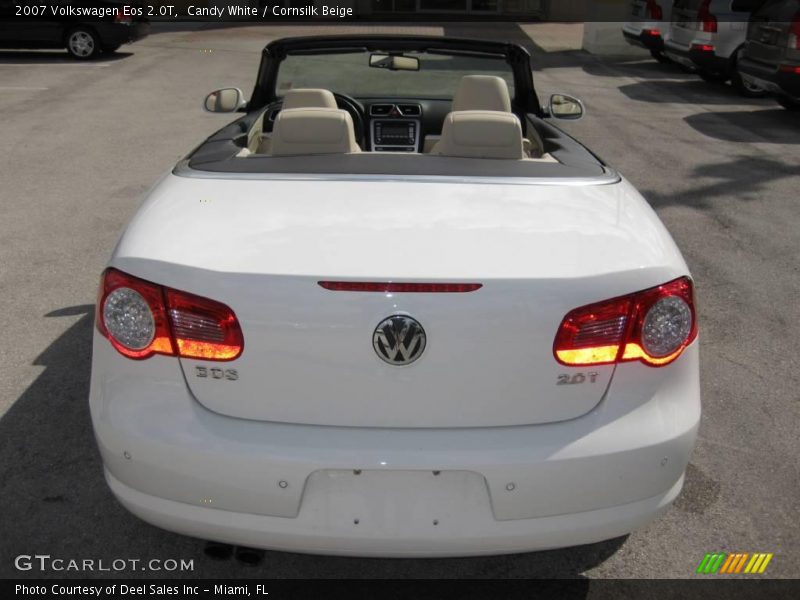 Candy White / Cornsilk Beige 2007 Volkswagen Eos 2.0T