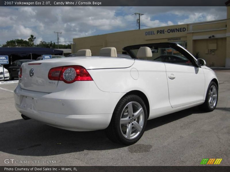 Candy White / Cornsilk Beige 2007 Volkswagen Eos 2.0T