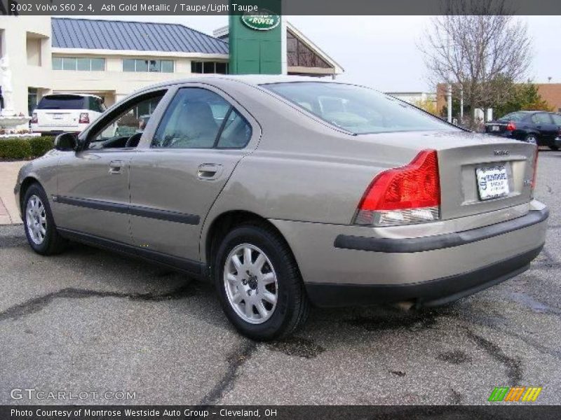 Ash Gold Metallic / Taupe/Light Taupe 2002 Volvo S60 2.4