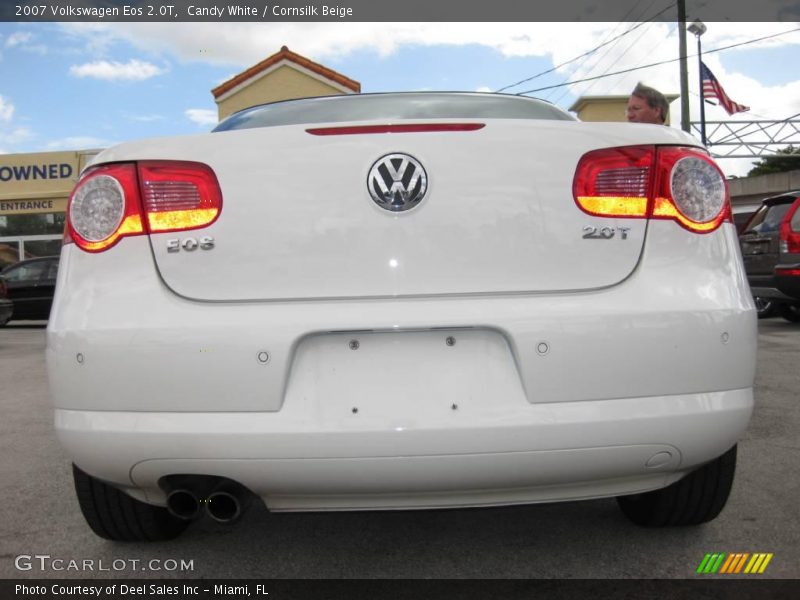 Candy White / Cornsilk Beige 2007 Volkswagen Eos 2.0T