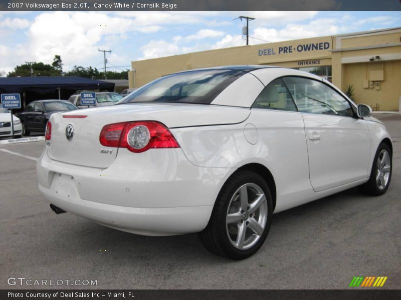 Candy White / Cornsilk Beige 2007 Volkswagen Eos 2.0T