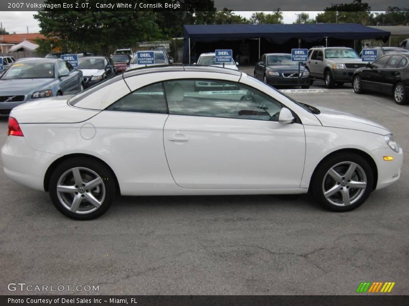 Candy White / Cornsilk Beige 2007 Volkswagen Eos 2.0T
