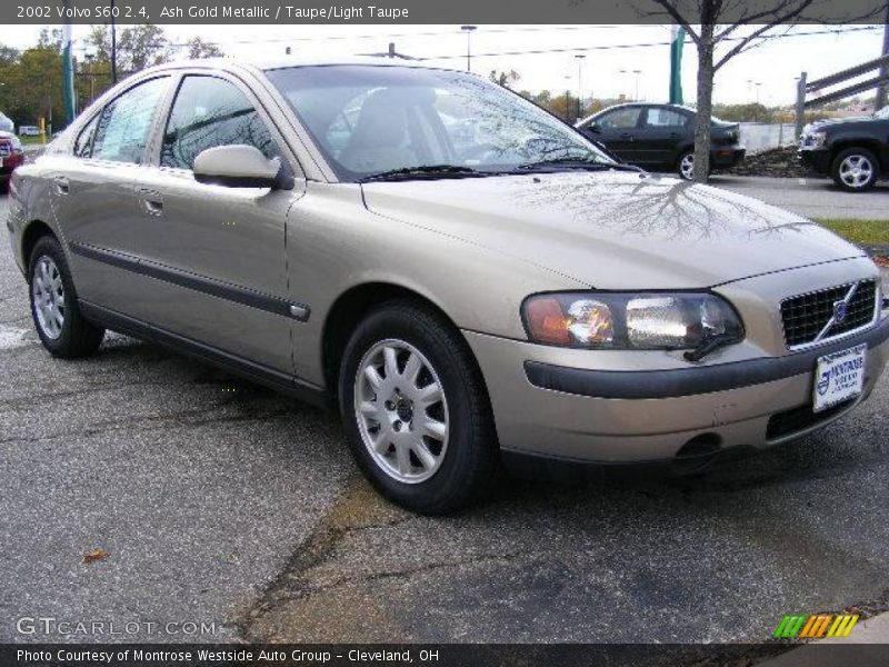Ash Gold Metallic / Taupe/Light Taupe 2002 Volvo S60 2.4