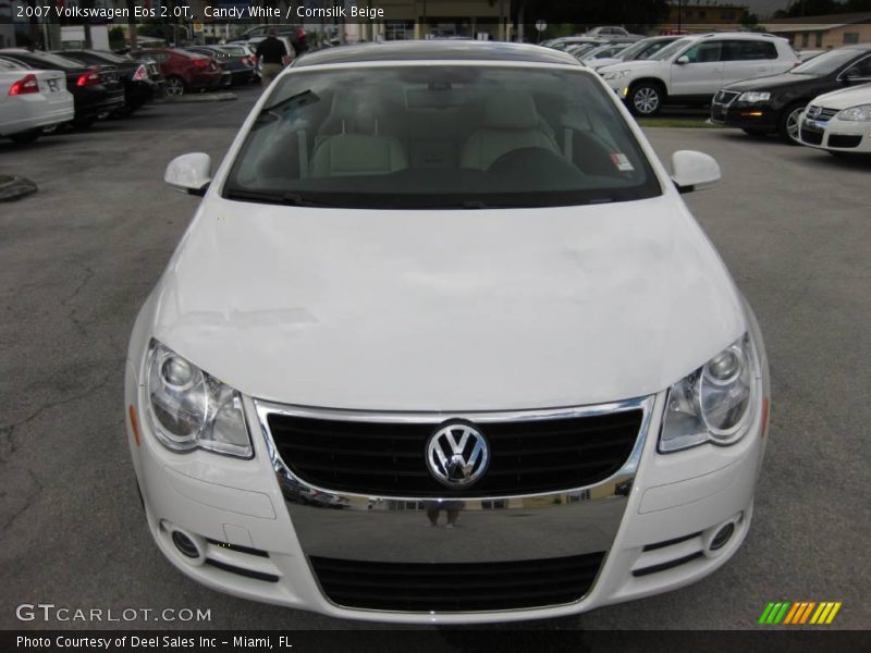 Candy White / Cornsilk Beige 2007 Volkswagen Eos 2.0T