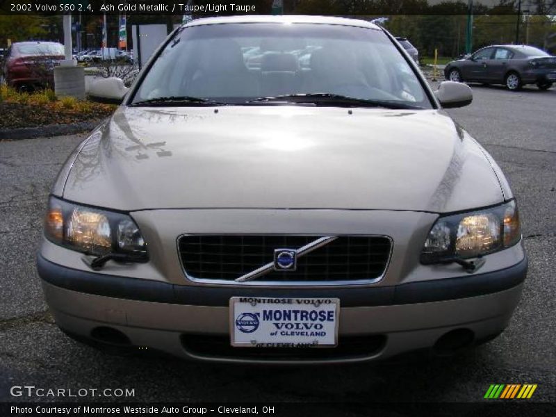 Ash Gold Metallic / Taupe/Light Taupe 2002 Volvo S60 2.4
