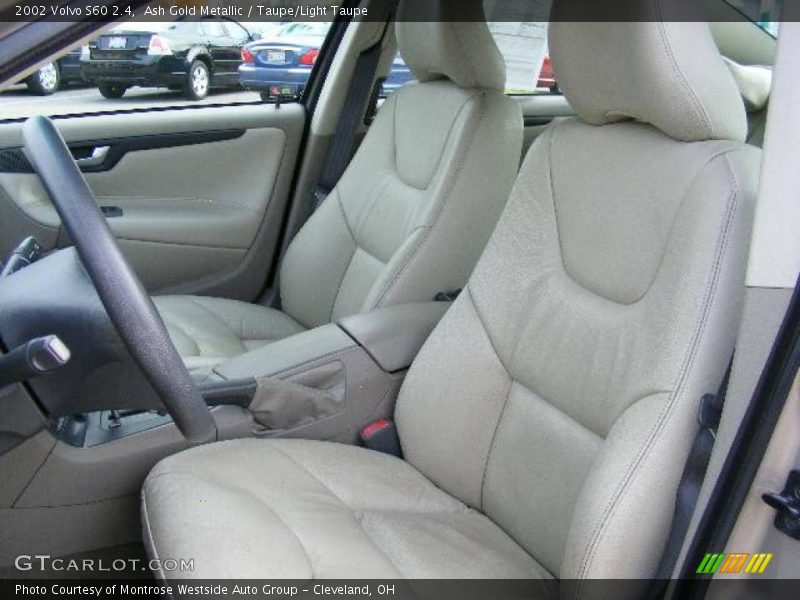 Ash Gold Metallic / Taupe/Light Taupe 2002 Volvo S60 2.4