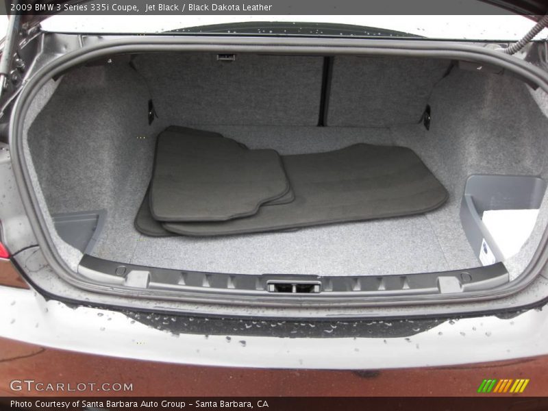 Jet Black / Black Dakota Leather 2009 BMW 3 Series 335i Coupe