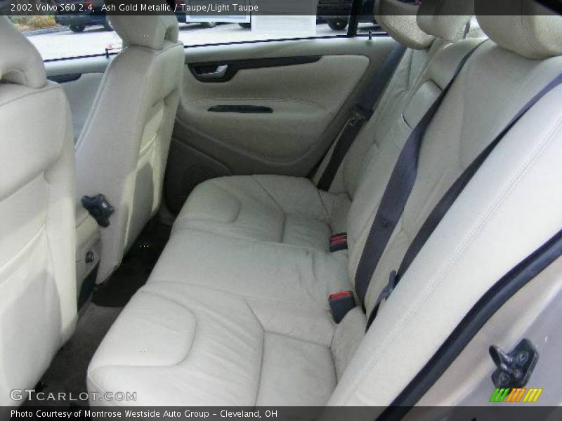Ash Gold Metallic / Taupe/Light Taupe 2002 Volvo S60 2.4