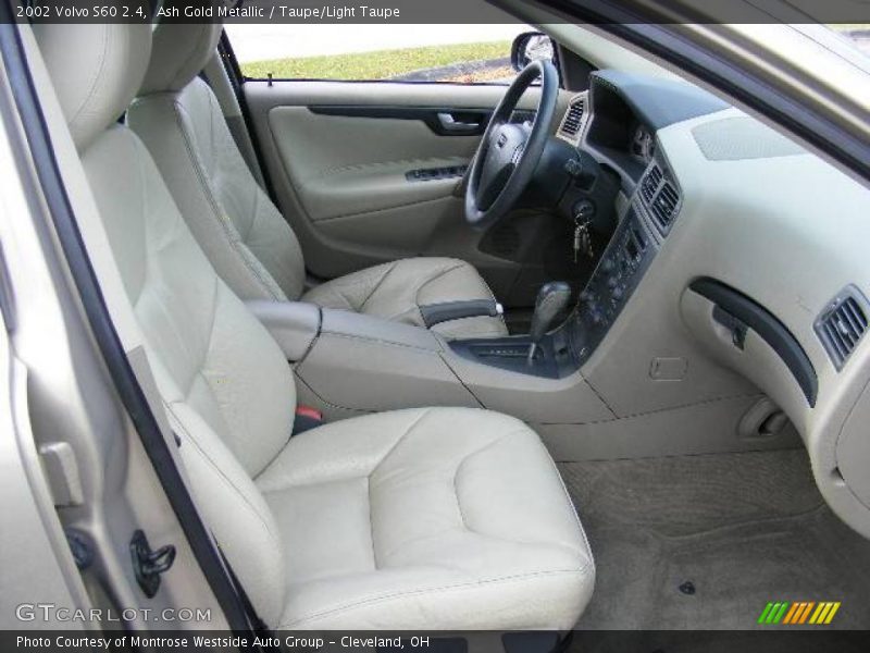 Ash Gold Metallic / Taupe/Light Taupe 2002 Volvo S60 2.4