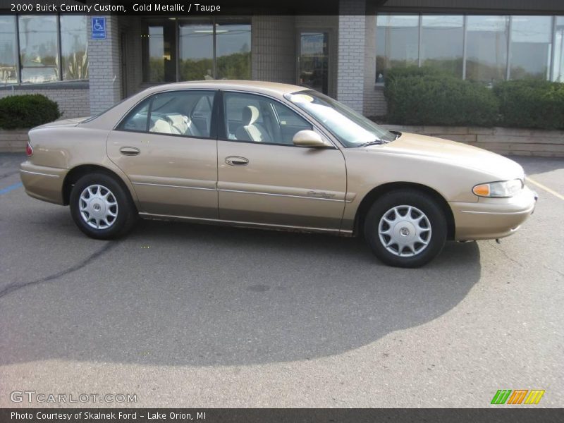 Gold Metallic / Taupe 2000 Buick Century Custom