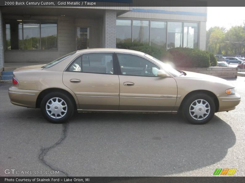Gold Metallic / Taupe 2000 Buick Century Custom