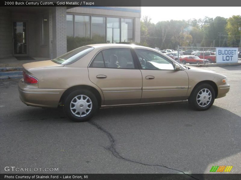 Gold Metallic / Taupe 2000 Buick Century Custom