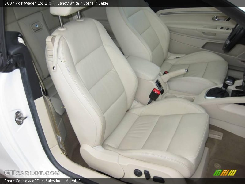 Candy White / Cornsilk Beige 2007 Volkswagen Eos 2.0T