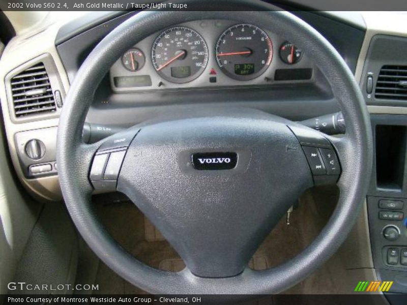 Ash Gold Metallic / Taupe/Light Taupe 2002 Volvo S60 2.4