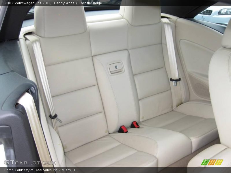 Candy White / Cornsilk Beige 2007 Volkswagen Eos 2.0T
