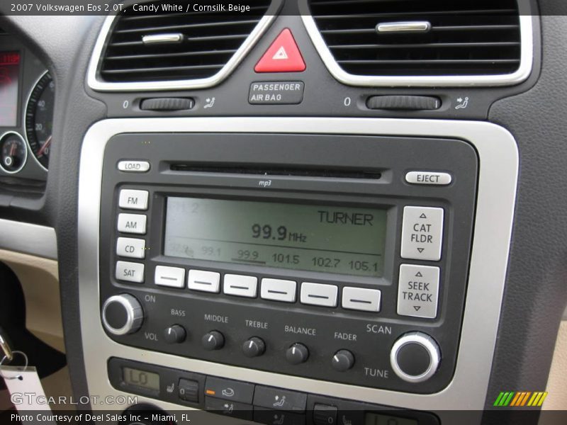 Candy White / Cornsilk Beige 2007 Volkswagen Eos 2.0T