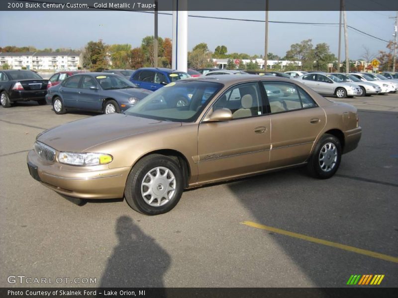 Gold Metallic / Taupe 2000 Buick Century Custom