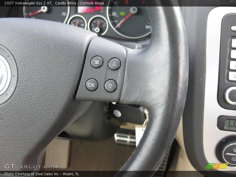 Candy White / Cornsilk Beige 2007 Volkswagen Eos 2.0T