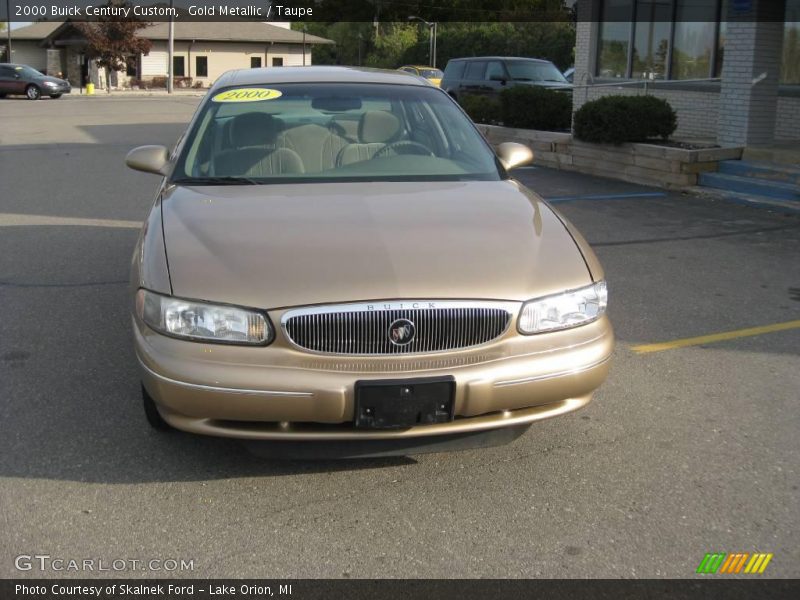 Gold Metallic / Taupe 2000 Buick Century Custom