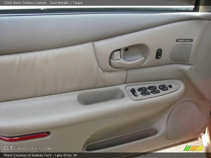 Gold Metallic / Taupe 2000 Buick Century Custom
