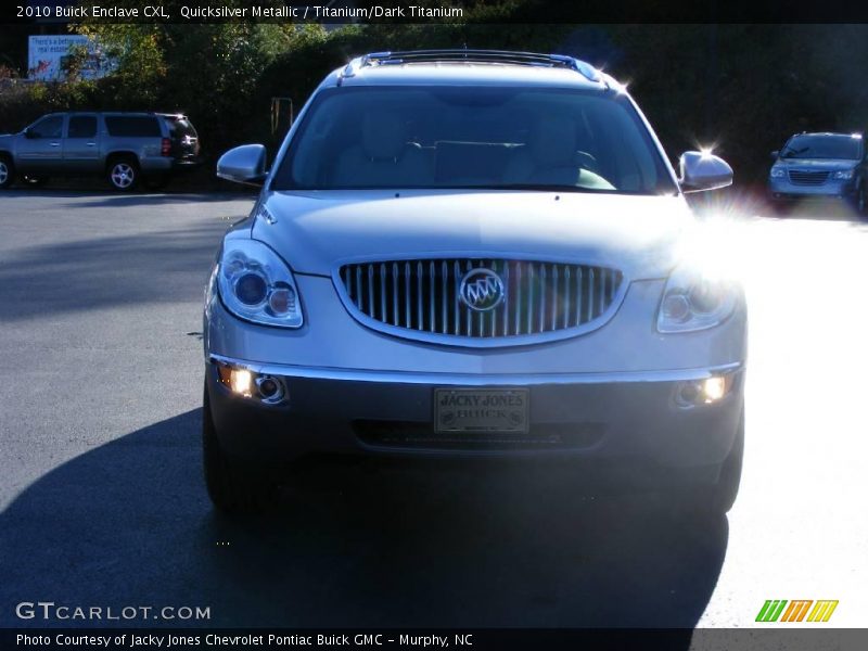 Quicksilver Metallic / Titanium/Dark Titanium 2010 Buick Enclave CXL