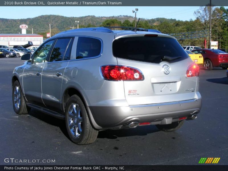 Quicksilver Metallic / Titanium/Dark Titanium 2010 Buick Enclave CXL